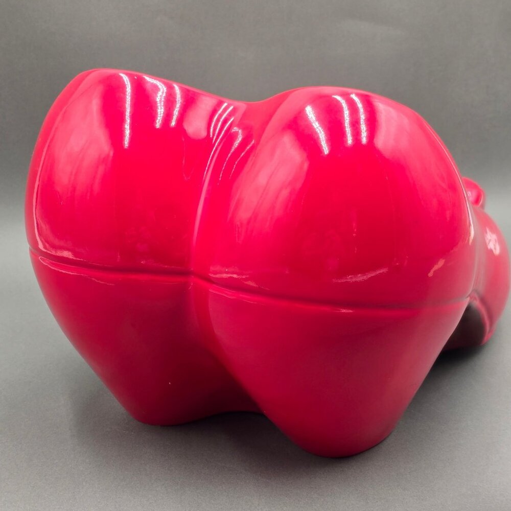 VTG Wizard of Oz Ruby Slippers Cookie Jar 15" Ceramic Enesco 1999 - Picture 3 of 14